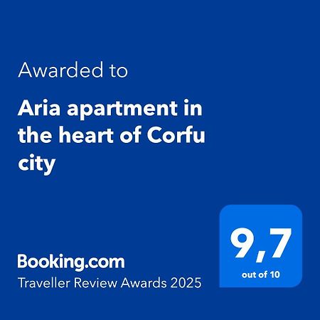 Aria Apartment In The Heart Of Corfu  Exterior foto